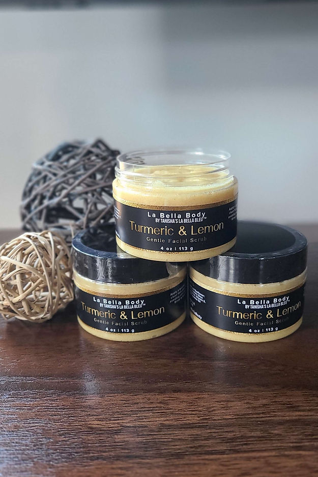 Turmeric and Lemon Gentle Emulsified Facial Scrub