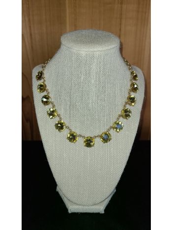 Faceted Crystals Necklace